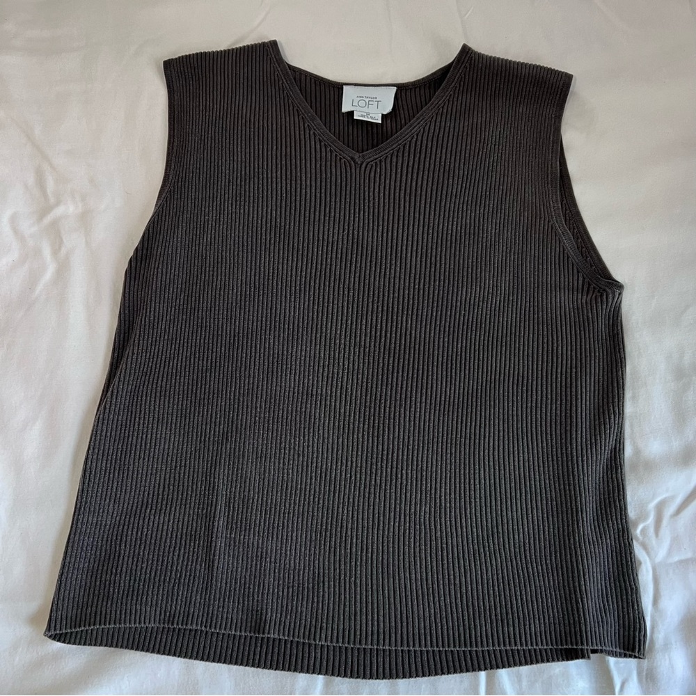 Brown Ann Taylor Tank Top